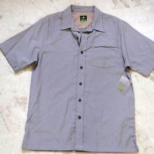 NordicTrack casual button down shirt.